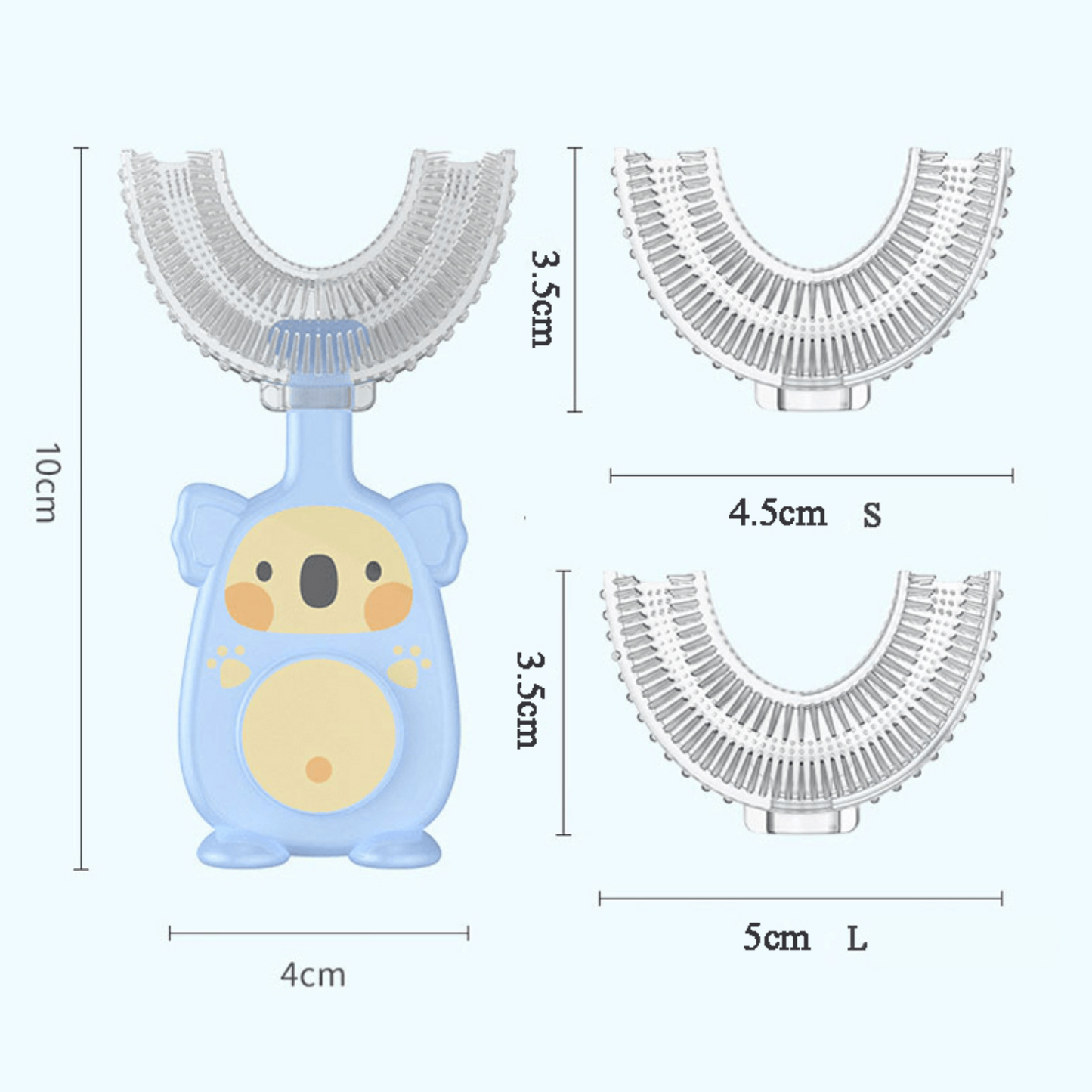 KiddoTeeth™- ​​360° tandenborstel voor kinderen 