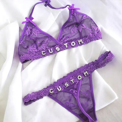 Personalized Lingerie Set