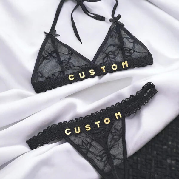 Personalized Lingerie Set