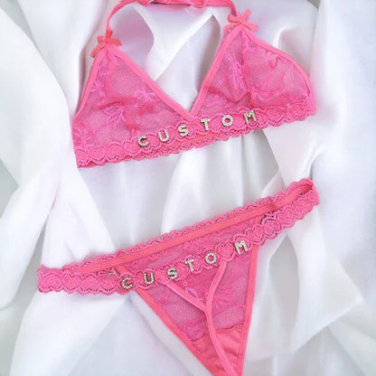 Personalized Lingerie Set